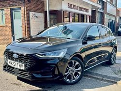 Black Used 2022 Ford Focus ST-Line Hatchback | £12,995 (Fair price)