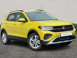 Yellow Used 2025 VW T-Cross Match SUV | £22,495 (Fair price)