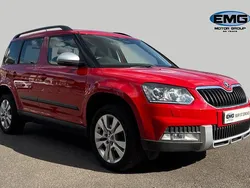 Red Used 2014 Skoda Yeti Elegance SUV | £10,906 (Fair price)