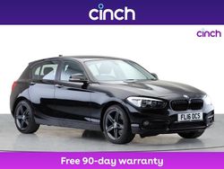 Black Used 2016 BMW 118 Sport Line Hatchback | £8,399 (Fair price)