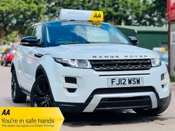 White Used 2012 Land Rover Range Rover evoque Dynamic SUV | £7,995 (Fair price)
