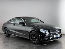 Black Used 2019 Mercedes C220 AMG Line Premium Coupe | £16,500 (Good price)