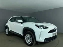 White Used 2022 Toyota Yaris Hybrid Hatchback | £17,999 (A bit pricey)