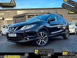 Black Used 2017 Nissan Qashqai Tekna SUV | £6,995 (Good price)