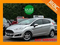 Silver Used 2015 Ford Fiesta Zetec Hatchback | £5,895 (Fair price)
