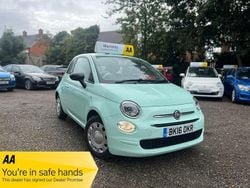 Green Used 2016 Fiat 500 Pop Hatchback | £3,790 (Good price)