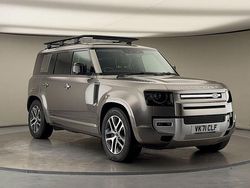 Silicon silver Used 2021 Land Rover Defender SUV | £47,600 (A bit pricey)