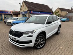 White Used 2020 Skoda Kodiaq SportLine SUV | £20,999 (Good price)