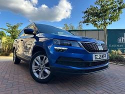 Blue Used 2021 Skoda Karoq SE Technology SUV | £14,995