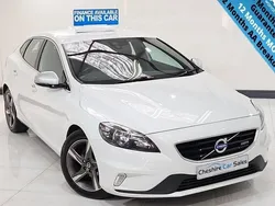 White Used 2015 Volvo V40 R-Design Estate | £4,795 (Fair price)