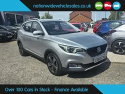 Silver Used 2018 MG ZS Exclusive Sedan | £9,794 (Fair price)