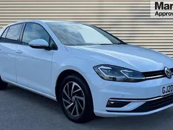 White Used 2020 VW Golf VIII Edition Hatchback | £13,343 (Fair price)