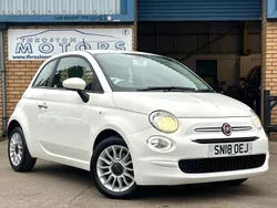White Used 2018 Fiat 500 Pop Star Hatchback | £5,495 (Fair price)