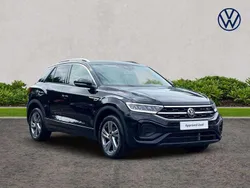 Black Used 2022 VW T-Roc R-line SUV | £26,700 (Fair price)