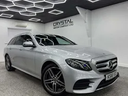 Silver Used 2018 Mercedes E220 AMG line Estate | £18,995 (Fair price)