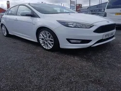 White Used 2018 Ford Focus ST-Line Hatchback | £8,495 (Good price)