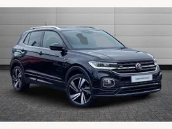 Black Used 2022 VW T-Cross R-line SUV | £20,350 (Fair price)