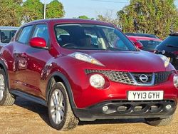 Red Used 2013 Nissan Juke Acenta SUV | £4,395 (Good price)