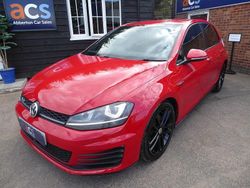 Red Used 2014 VW Golf VII GTD Hatchback | £7,995 (Fair price)