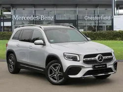 Silver Used 2021 Mercedes GLB220 AMG line SUV | £30,553 (Fair price)