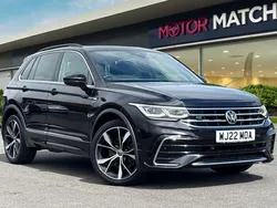 Black Used 2022 VW Tiguan R-line SUV | £24,899 (Fair price)