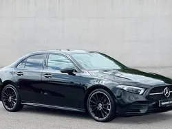 Cosmos black metallic Used 2022 Mercedes A200 AMG Line Premium Plus Sedan | £26,990 (Expensive)