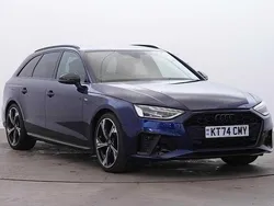 Blue Used 2025 Audi A4 Black Edition Estate | £33,490 (A bit pricey)