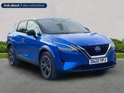 Blue Used 2022 Nissan Qashqai Tekna SUV | £22,199 (Expensive)