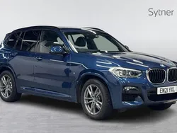 Blue Used 2021 BMW X3 M Sport SUV | £28,500 (Super price)