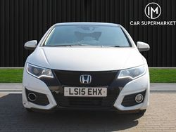 White Used 2015 Honda Civic SR Hatchback | £9,985 (Fair price)