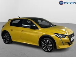 Yellow Used 2022 Peugeot e-208 GTi Hatchback | £12,999 (Good price)