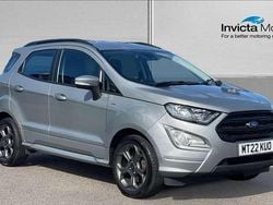 Silver Used 2022 Ford Ecosport ST-Line SUV | £11,750 (Fair price)