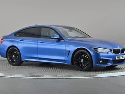 Blue Used 2017 BMW 420 M Sport Coupe | £15,498 (Fair price)