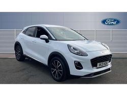White Used 2021 Ford Puma Gen-E Titanium SUV | £12,200 (Fair price)