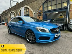 Blue Used 2015 Mercedes A220 AMG Hatchback | £8,790 (Fair price)