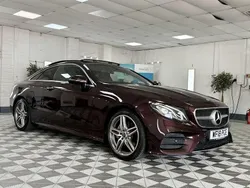Red Used 2018 Mercedes E220 AMG Line Premium Coupe | £22,491 (Fair price)