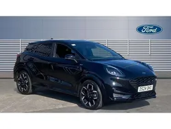 Black Used 2024 Ford Puma ST-Line X SUV | £17,377 (Fair price)