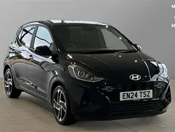 Black Used 2024 Hyundai i10 Premium Hatchback | £15,905 (Fair price)