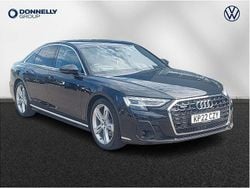 Black Used 2022 Audi A8L S-Line Sedan | £37,990 (Good price)