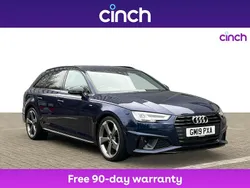 Blue Used 2019 Audi A4 Black Edition Estate | £21,999 (Fair price)