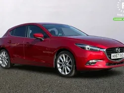 Red Used 2017 Mazda 3 Inclusive Hatchback | £9,999 (Fair price)