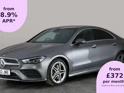 Grey Used 2022 Mercedes CLA250 AMG Line Premium Plus Sedan | £28,872 (Fair price)