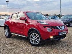 Red Used 2017 Nissan Juke N-Connecta SUV | £8,381 (A bit pricey)