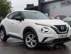 White Used 2020 Nissan Juke N-Connecta SUV | £12,990 (Fair price)