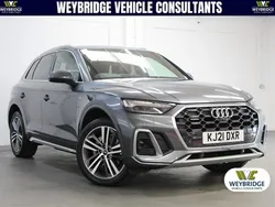 Daytona grey Used 2021 Audi Q5 S-Line SUV | £29,995 (A bit pricey)
