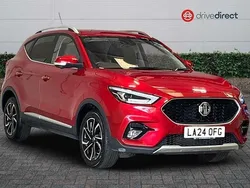 Tri coat dynamic red Used 2024 MG ZS Exclusive Sedan | £15,989 (Fair price)