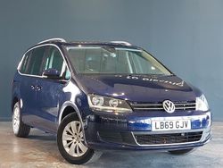 Blue Used 2019 VW Sharan SE MPV | £18,498 (Fair price)