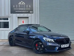 Blue Used 2017 Mercedes C43 AMG Premium Plus Coupe | £22,995 (Fair price)