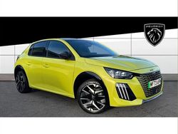 Yellow Used 2023 Peugeot e-208 GTi Hatchback | £18,498 (Fair price)