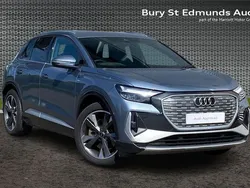 Blue Used 2023 Audi Q4 e-tron S-Line SUV | £28,444 (Fair price)